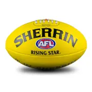 Sherrin Rising Star Australian Rules Leather Ball 4