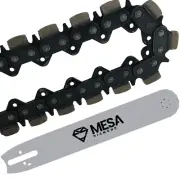 25 inch F4 Concrete Chainsaw Chain & GuideBar 7/16'' Pitch - MESA DIAMOND ®