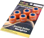 Glixal 20X15mm High Performance Racing Variator Roller Weights Set For Honda PCX 125 150 Polaris RZR 200 SYM SUZUKI KYMCO VESPA Scooter Quads ATV UTV (10 Gram)