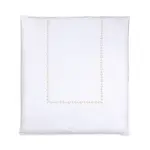 Christian Fischbacher Foglia Embroidered Sateen Duvet Cover, Queen