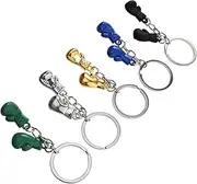 Abaodam 5pcs Fitness Gloves Pendant Boxing Gloves Pendant Boxing Gloves Boxing Glove Key Chain Mini Punching Glove Key Ring Mini Boxing Glove Key Ring Boxing Key Chain Metal