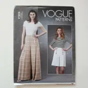 Vogue Sewing Pattern 1815 V1815 Misses Pants Shorts Pattern Size 16-24 NEW
