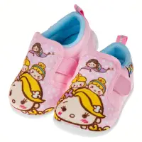 在飛比找momo購物網優惠-【布布童鞋】Disney迪士尼塗鴉Q公主粉紅寶寶休閒鞋(D9