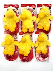 Kong Dr Noyz (6) Plush Squeaky Duck XS Puppy Dog Fetch Toy With Extra Squeakers