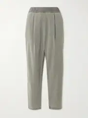 [James Perse] James Perse - Pleated Stretch-denim Pants - Gray - 3 3 Gray