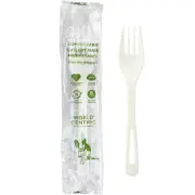 World Centric's 6.3 in Fork, Individually Wrapped - TPLA - - Case of 750