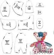 Memory Bear Sewing Patterns - Memory Bear Pattern Rulers Set Memory Bear Sewing Patterns For Beginners
