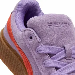 【PUMA】Puma 雷哈娜 聯名 FENTY x Creeper Phatty 女鞋 麵包鞋 紫紅 焦糖底 厚底(39640303)