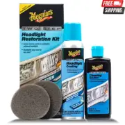 Meguiar's G2970 Two Step Headlight Restoration Kit for Car & Auto Detailing