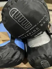 3X NorEast Outdoors Sleeping Bag Basecamp, Envelope/290T Ripstop/32F
