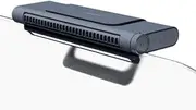 BAOSHISHAN Aquarium Fan Chiller, Powerful Aquarium Cooling Fans with Adjustable Wind Speed, Fish Tank Cooler with 3 Dimmable Light, Quite Aquarium Fan for Axolotl Tank Home Office