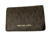 Michael Kors Wallet Jet Set Slim❤️MSRP $98 Brown Color Print Logo NWT