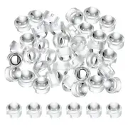 12.6mm LED Convex Lens, 50 Pack 20 Degree Beam PMMA Angle Acrylic LED
