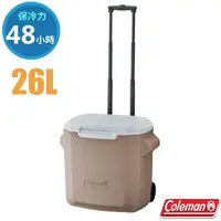 在飛比找蝦皮購物優惠-【美國 Coleman】拉桿冰箱 26.5L 行動冰箱 保冷