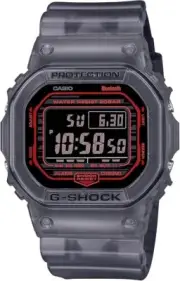 Casio G-Shock DWB5600G-1 Digital Resin Black/Red Watch DWB5600G-1JF JAPAN