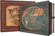 Our Adventure Book 10.2 x 8.1 Inch, 180 Pages Photo Album With 3D Cover Design for DIY Anniversary, Valentine's Day, Christmas (Green)