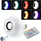 Premium 12w E27 Led Rgb Wireless Bluetooth Speaker Bulb Light With Remote