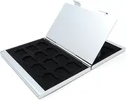Slim 24-Slot Memory Card Case - Portable Anti-Shock Holder for Micro SD & TF Cards, Compact Storage Organizer