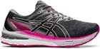 ASICS GT-2000 10 Women's Running Shoes (Size 6.5) Black Grey Pink