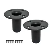 Howonder Speaker Stand Top Hat 4.13"x3.29" ，Metal Speaker Cabinet Pole Mount，...