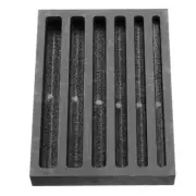 Graphite Oil Tank Mold Silver Ingot Slot Shaper Crucible Molds Shapes