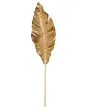 Nearly Natural Set of Three 53in Artificial Gold Travelers Palm Stems