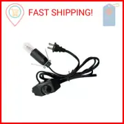 Himalayan Salt Lamp Cord and Bulb with Dimmer Switch,Original Replacement Cord B