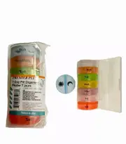 Pill Organizer 2 Times a Day Weekly AM PM Pill Box Large Capacity 7 Day Case