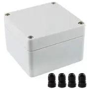 Electronic Project Box 83 x 81 x 56mm IP65 Waterproof ABS Plastic Junction Box