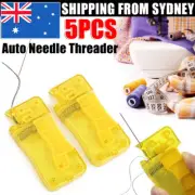 5x Automatic Needle Threader Sewing Needle Devices Hand Machine Sewing Tools