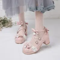 在飛比找ETMall東森購物網優惠-春秋蘿莉塔演出女童皮鞋