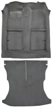 1992 - 1995 Honda Civic 2Dr Hatchback Complete Carpet Set (2pc) (for: Honda Civic)