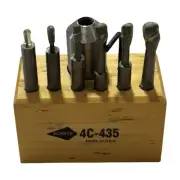 Borite 6 Piece Carbide Miniature Boring Bar Set with 3/4" Shank Holder USA Made