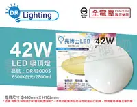 在飛比找樂天市場購物網優惠-亮博士 LED 42W 6500K 白光 全電壓 亮麗 星空