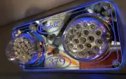 Peterbilt 379 Dome Lights Plate Green Led Lights Color