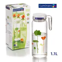 在飛比找蝦皮購物優惠-法國Luminarc樂美雅 1.1L花之舞冷水壺