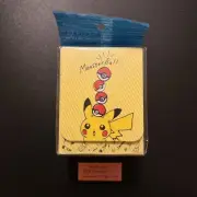 Pokémon Center Japan Pikachu drawing Card Deck Box ~ US SELLER