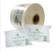 AIRSPACE G4080801 Air Pillow Film 8" x 8" x 1 mil Roll Bubble Wrap Packaging
