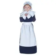 Underwraps Girls' Pilgrim Costume