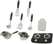 COMNESTBI 1 Set Imitation Kitchen for Cooking Playset Safe Educational for Enhance Imagination and Hand Eye Coordination Present
