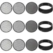 3Pack Sifting Pan Outdoor Gold Panning Soil Sifter Garden Sieve Mesh Garden M7R2