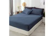 Luxor Ocean Teddy Bear Fleece Fitted Sheet + Pillowcase Set( No Flat Sheet)