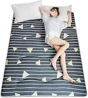 Japanese Folding futon Mattress, Soft, Thick, Breathable, Suitable for Student Dormitories, Homes, Camping(A,90 x 200 cm)