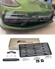 EOS For 17-Up Porsche Panamera | Full Sized Front Tow Hook License Plate Bracket (for: Porsche)