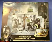Rare DC The Dark Knight Bat Bunker X-Pandables Playset - New in Box