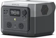 ECOFLOW RIVER 2 MAX Portable Power Station, 512Wh LiFeP04 Battery/ 1 Hour Fast Charging, Up To 1000W Output, Solar Generator for Outdoor Camping/RVs/Home Use