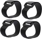 VILLFUL 4-Pack Anti-snag Rooster Neckband Nylon Poultry Collars for Ducks Geese No Crow Collars Farm Supply