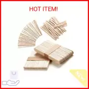 Wooden Wax Sticks - HOOMBOOM 300 Pcs Waxing Sticks - 4 Style Assorted Wooden Wax