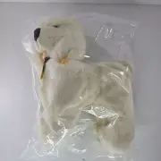 Steiff Cosy Tobby Large Poodle Cream Dog 5445/28 New In Plastic 11"