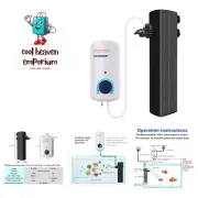 Fish Tank Filter and Aquarium Ozone Generator Set ,Suitable for 10-40 Gallon ...